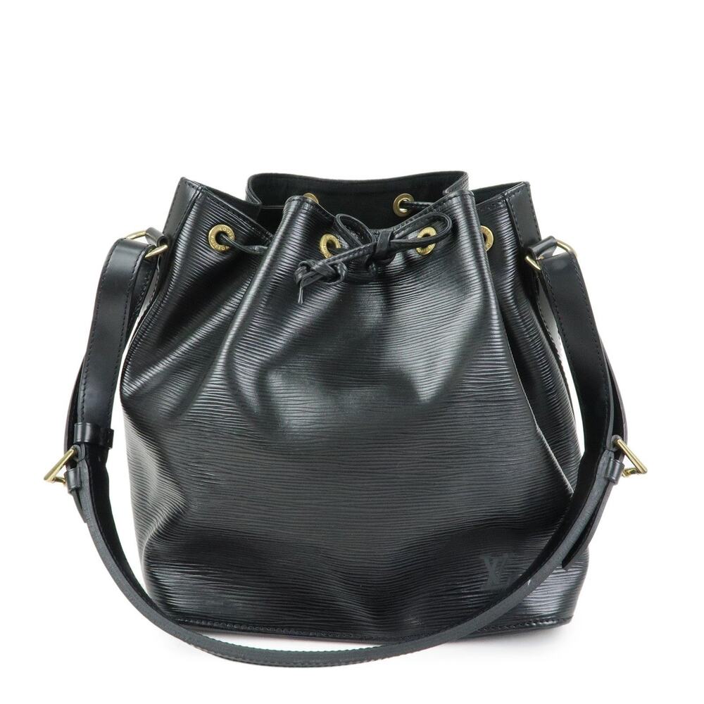 Louis Vuitton Epi Noe Leather Bucket Black